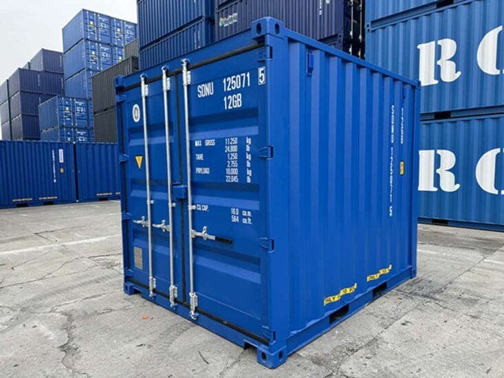 10ft Zeecontainer Stalen Vloer – Nieuw