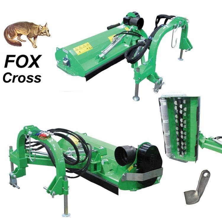 Tondeuse porté 3 points Kubota FOX CROSS