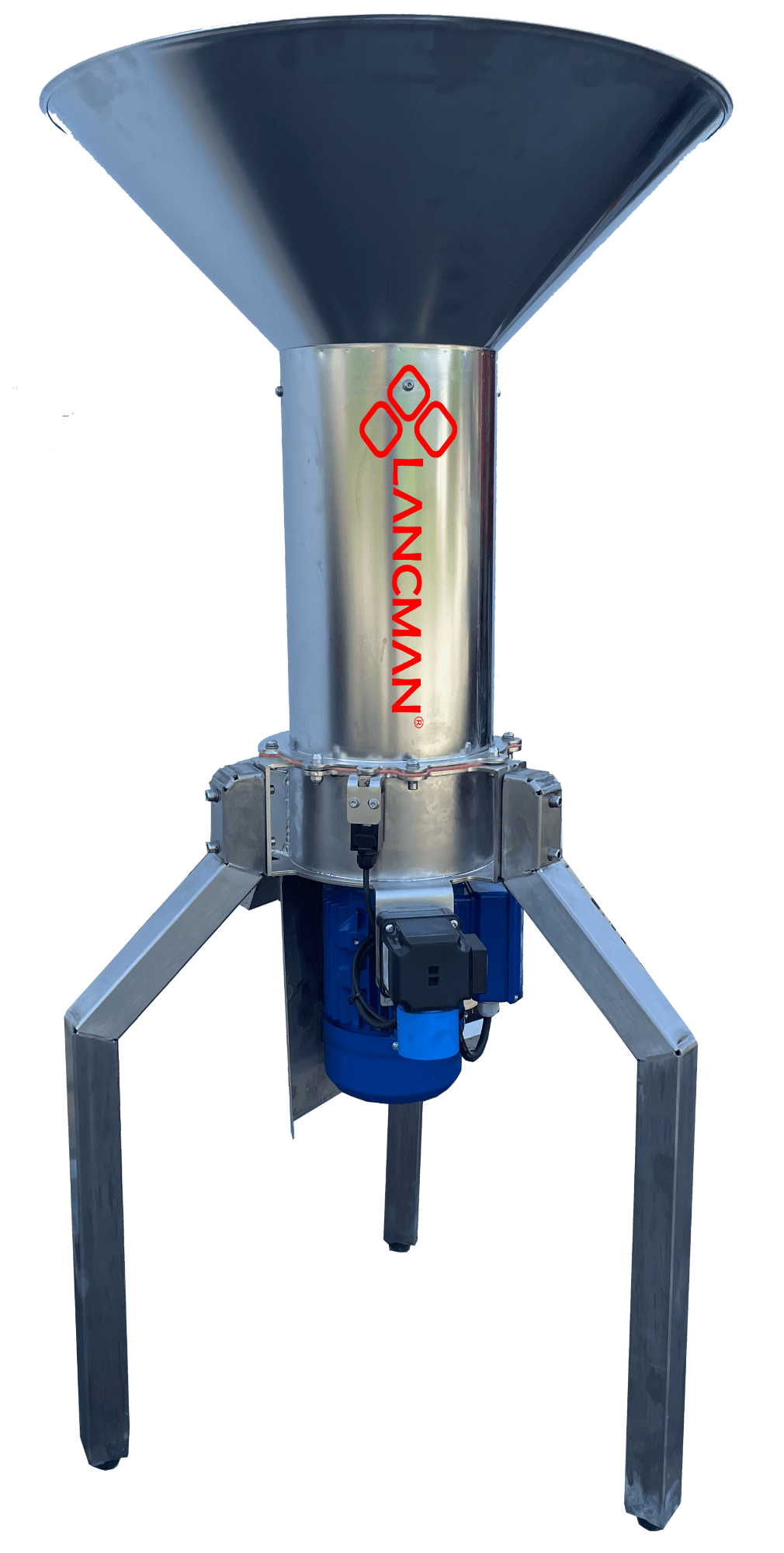 LANCMAN MIDI I500 – Moulin à fruits inox professionnel 950 kg/h