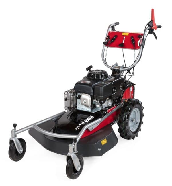 Tondeuse débroussailleuse Kiva Oxyria – 65 cm, boîte hydrostatique et blocage différentiel