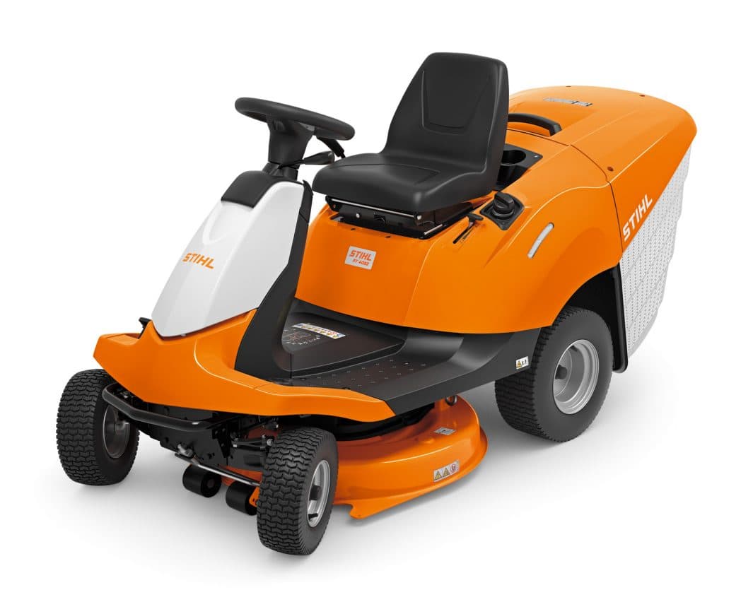Tracteur tondeuse autoporté thermique STIHL RT 4082 – Compact et agile pour les jardins exigeants