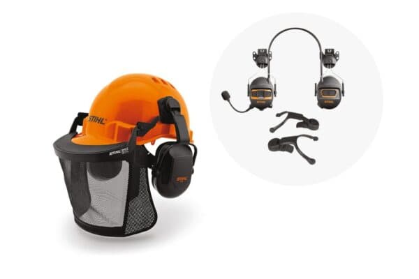Pack Casque STIHL FUNCTION Basic ProCOM – Protection auditive et faciale complète