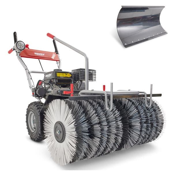 HECHT 8680 SE SET 1 Benzin-Kehrmaschine – Benzin, für Reinigungsarbeiten