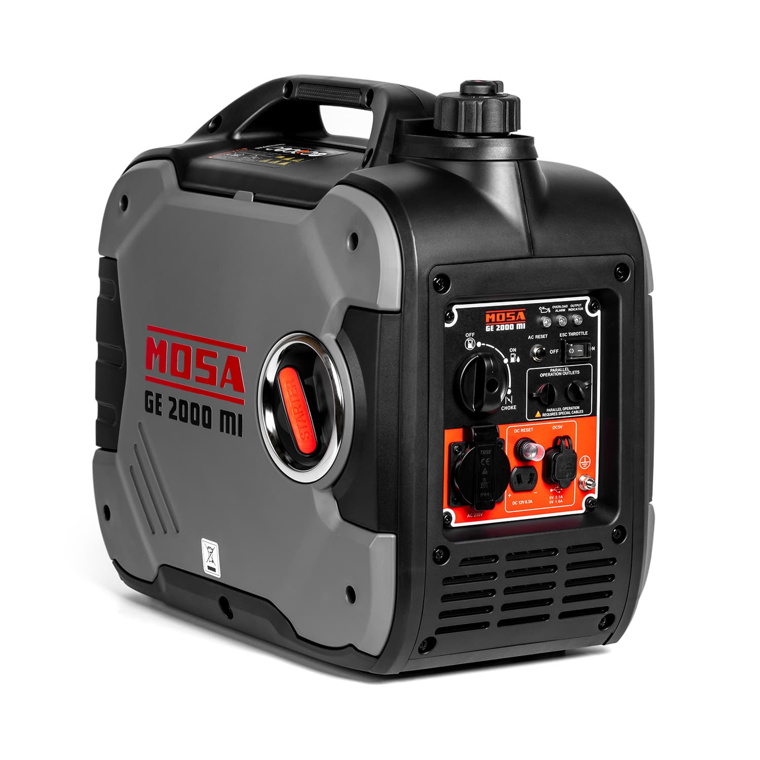 MOSA GE 2000 MI Stromerzeuger – Inverter, mobile Stromversorgung