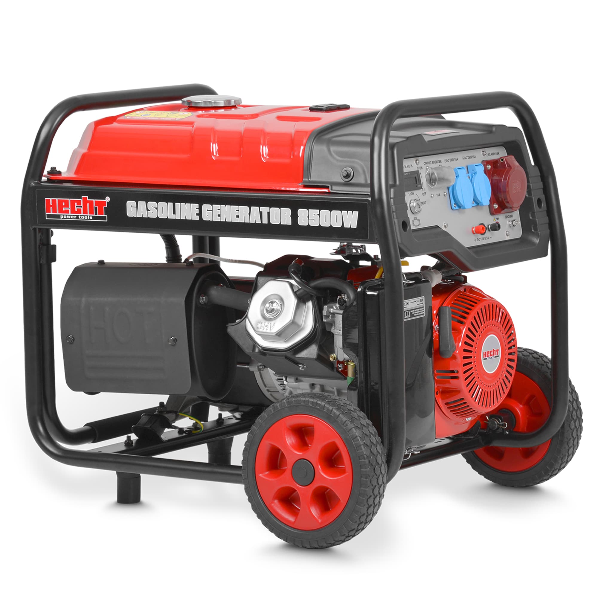 HECHT Benzin GG 10000 Stromerzeuger – Benzin, mobile Stromversorgung