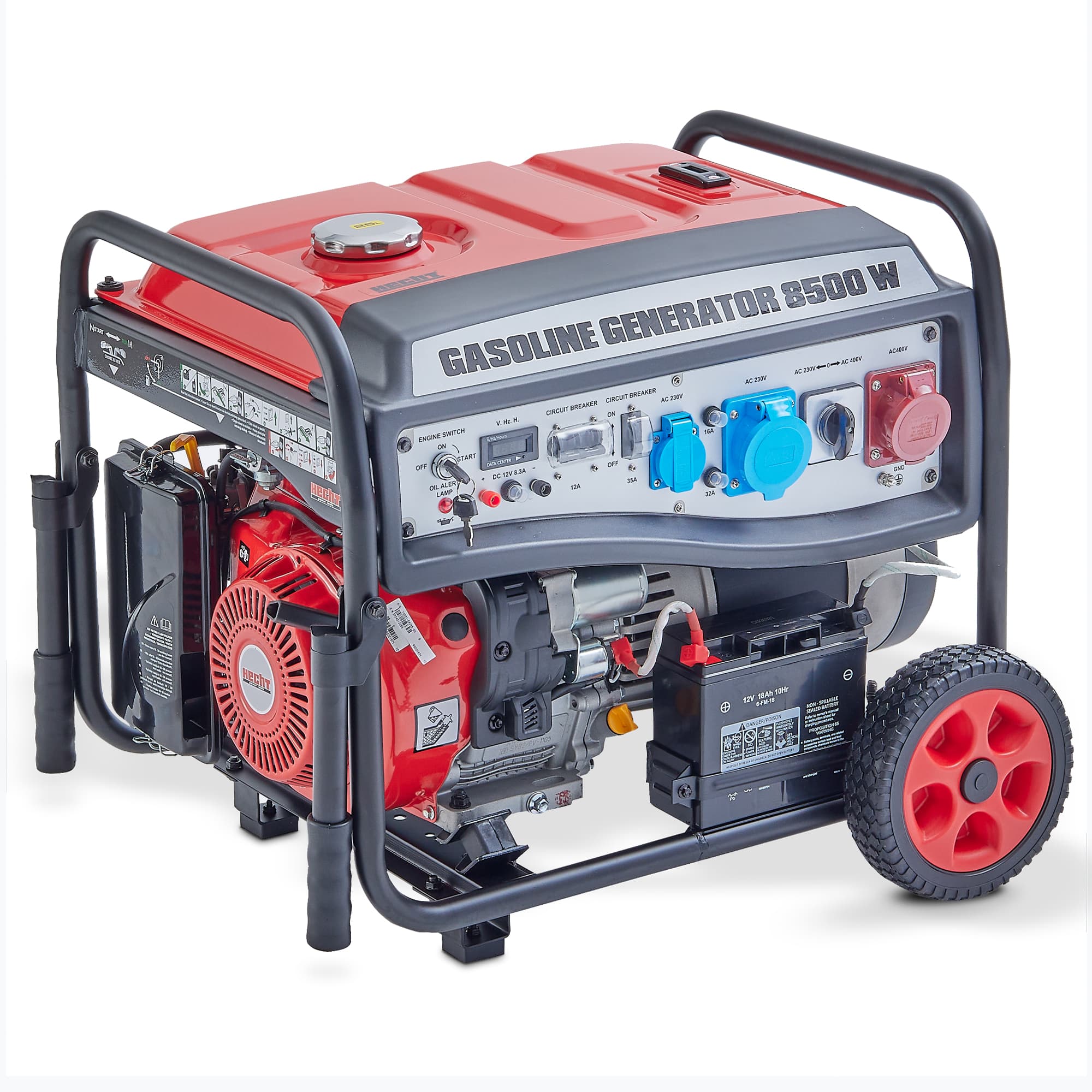 HECHT Benzin GG 11000 Stromerzeuger – Benzin, mobile Stromversorgung