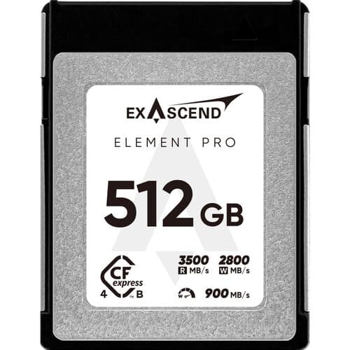 Exascend CFexpress 4.0 Type B Element Pro Series 512GB