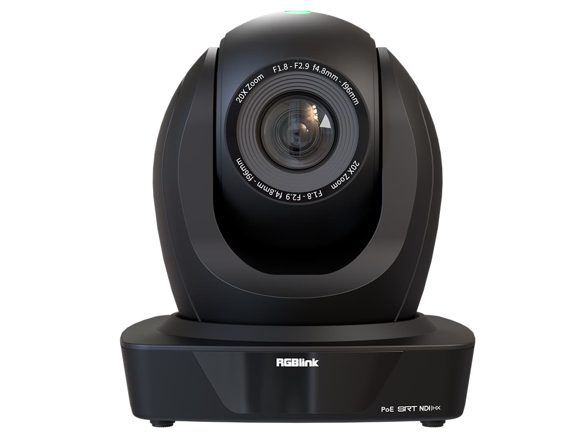 RGBlink vue PTZ 2K 30X NDI Camera with TALLY (Support PoE)