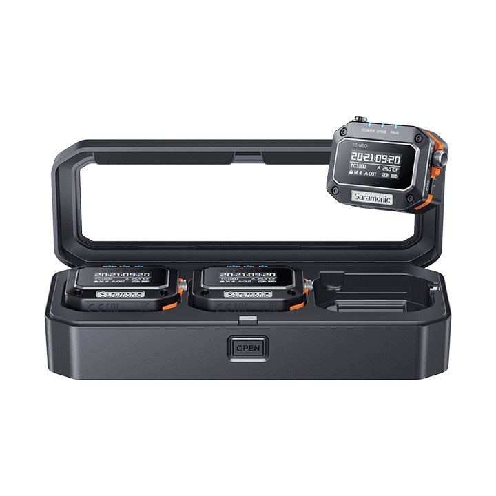Saramonic TC-NEO Kit Time-Code Generator kit with charging case