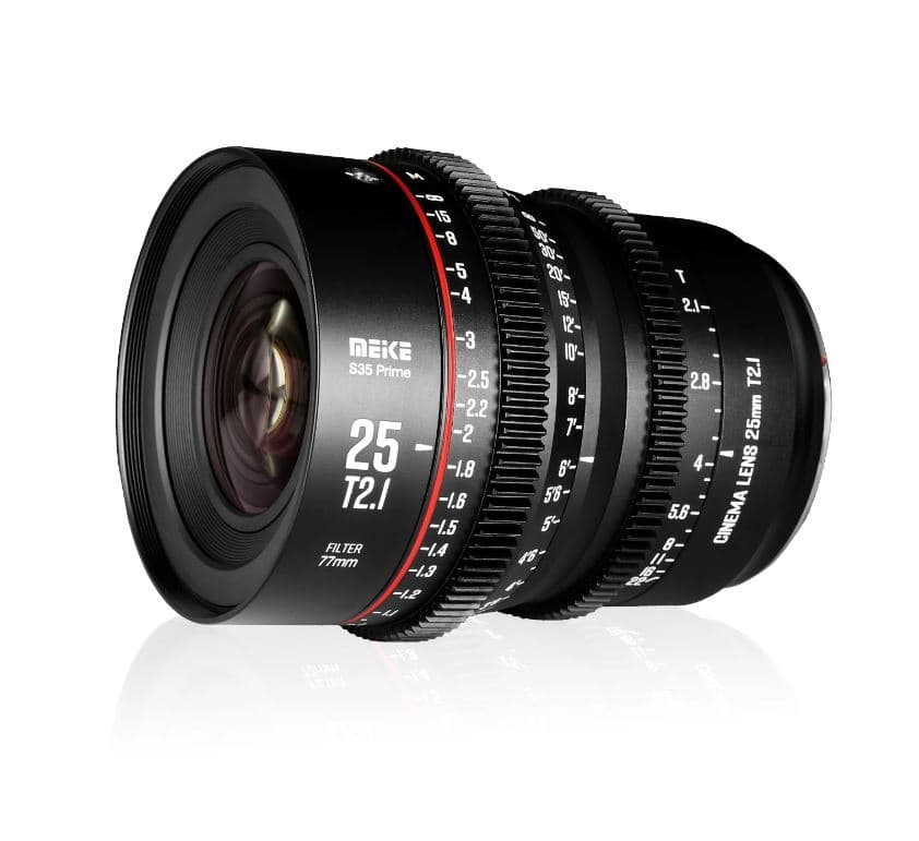 Meike 25mm T2.1 Super35 Prime Cine Lens (PL Mount)