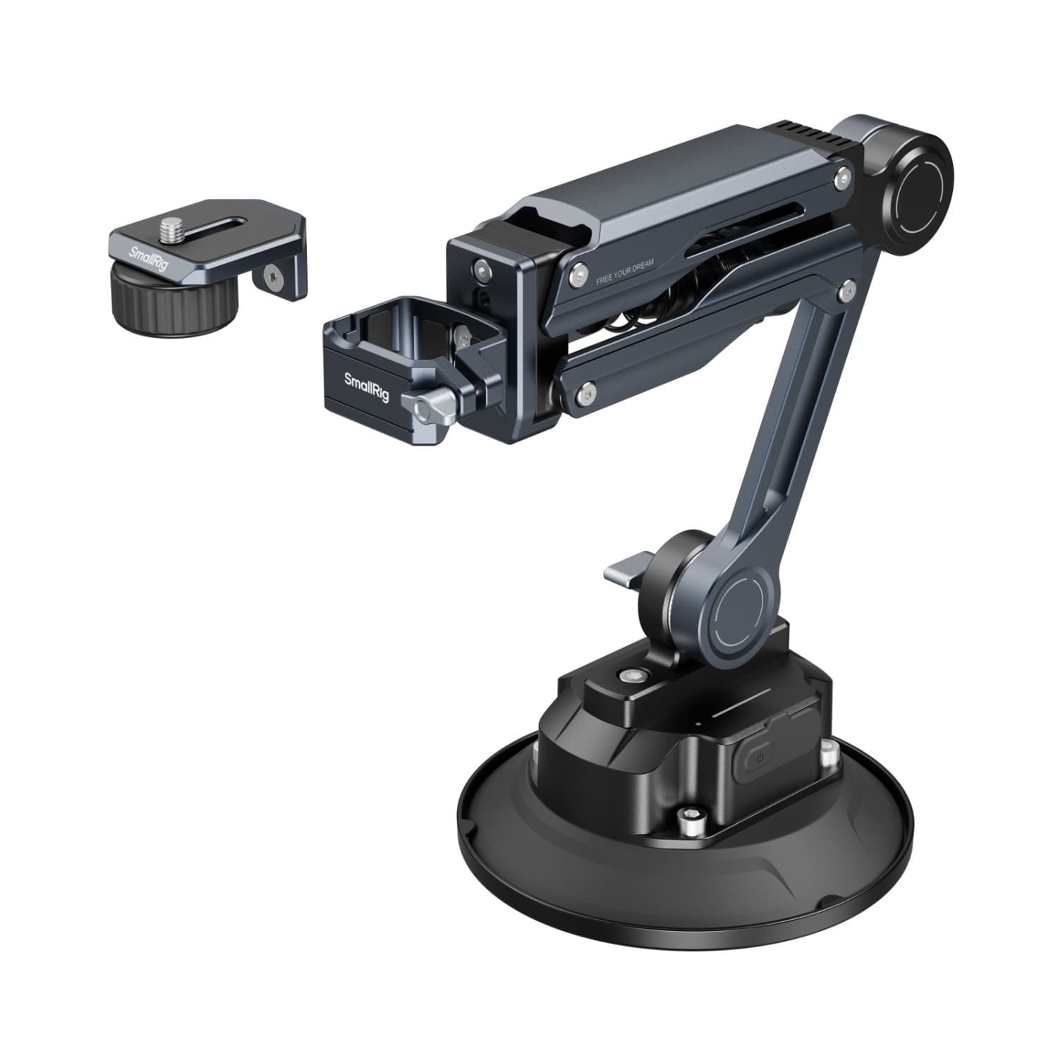 SmallRig Shock Absorber Support with Electronic Suction Cup for DJI Osmo Pocket 3 / GoPro HERO13 Black / Insta360 X4) 5507