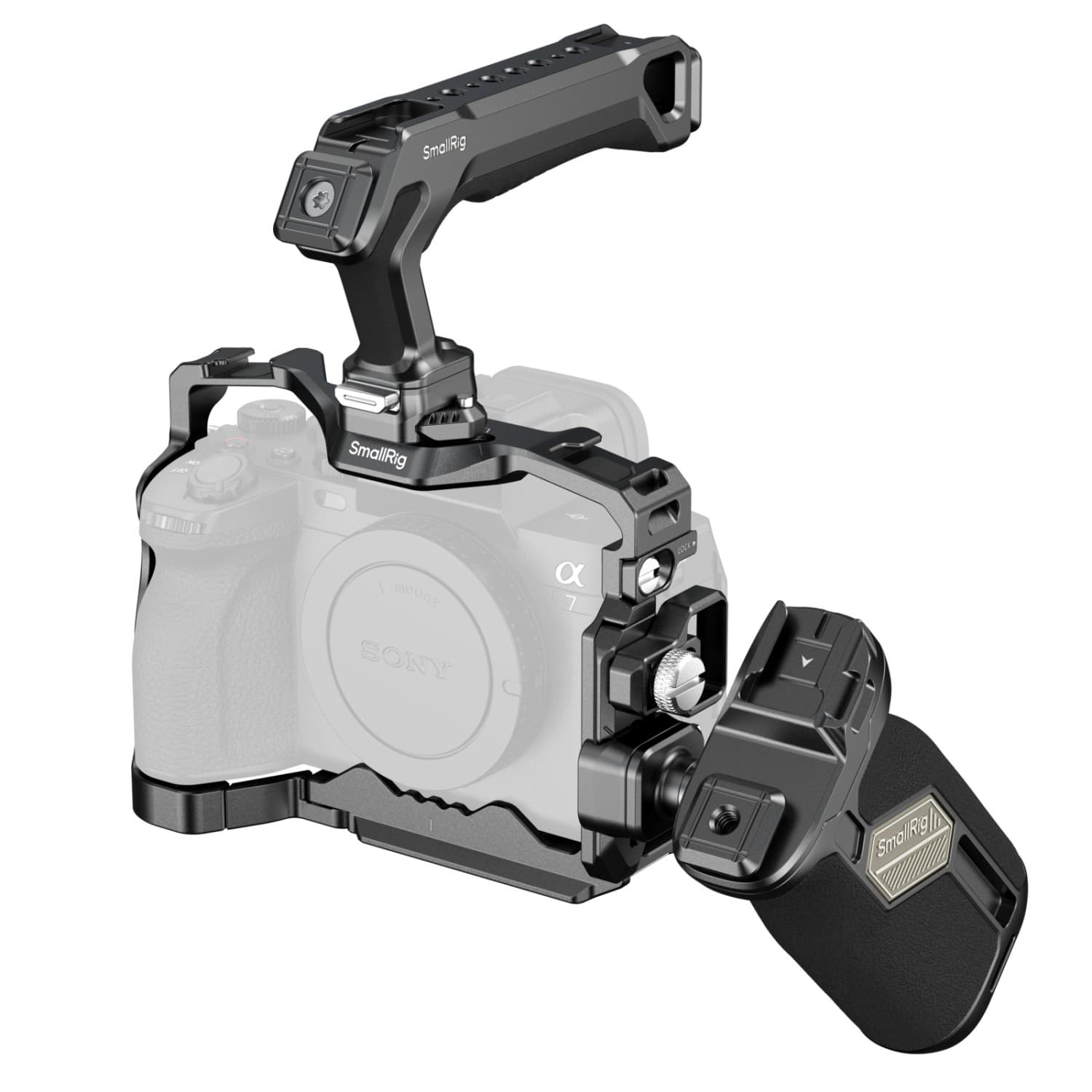 SmallRig "HawkLock" Cage Kit for Sony Alpha 7R V / 7 IV / 7S III / 7 V (Advanced Edition) 5599