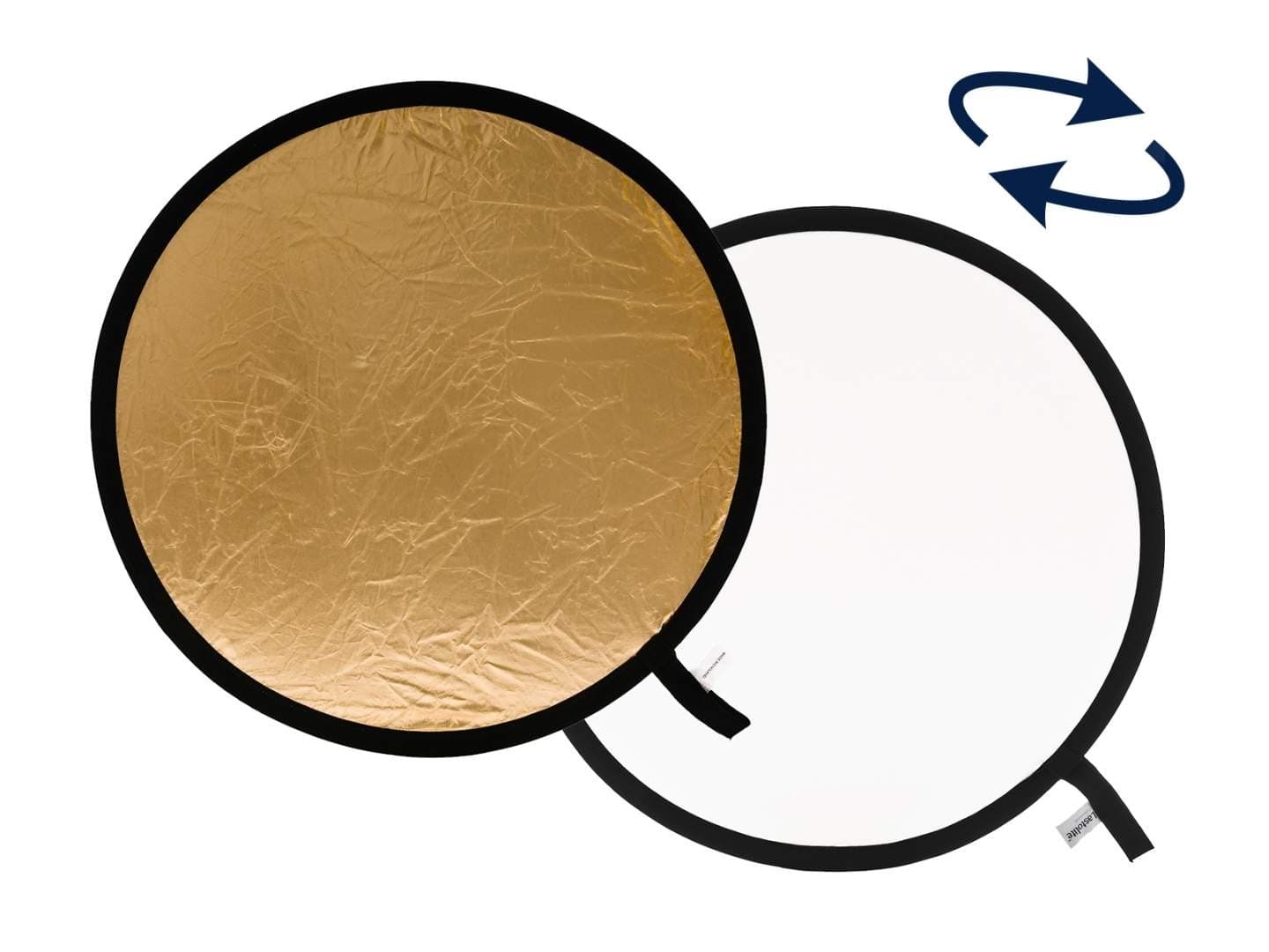 Lastolite Collapsible Reflector 1.2m Gold/White