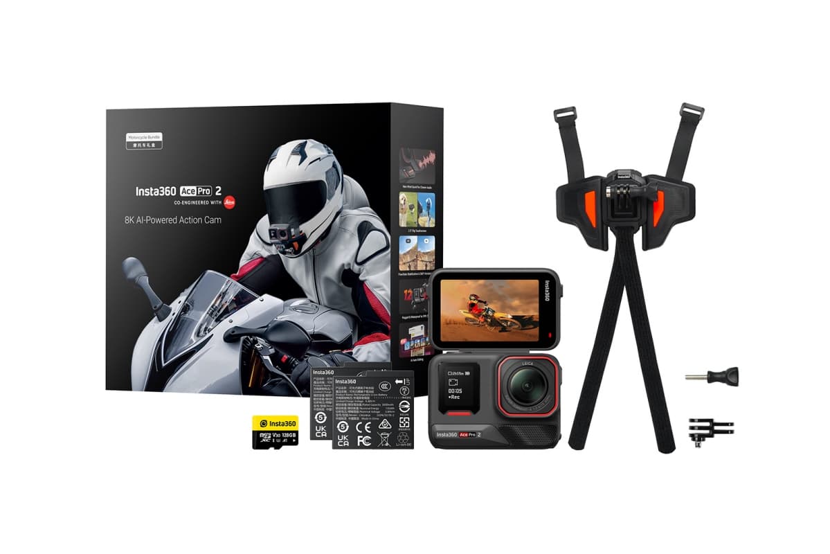 Insta360 Ace Pro 2 Motorcycle Package