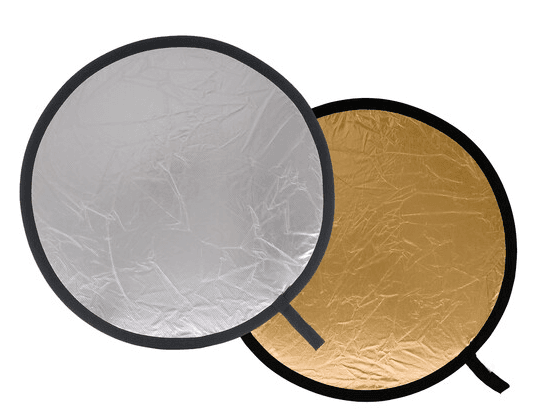 Lastolite Collapsible Reflector 1.2m Silver/Gold