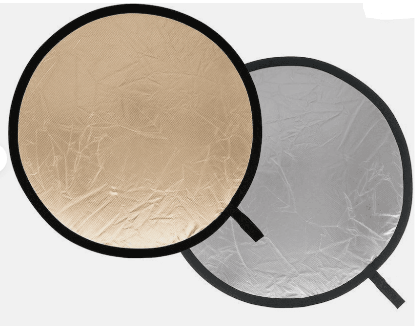 Lastolite Collapsible Reflector 1.2m Sunfire/Silve