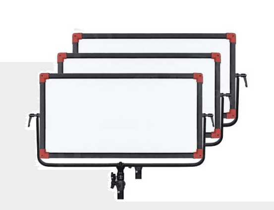 SWIT PL-E90 3KIT | Set of 3 x 3rd Generation Natural-Born-Soft TLCI-99 90W LED Panel Light, ultra sl