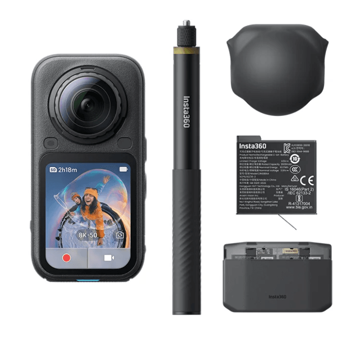 Insta360 X6 Essentials Bundle (Black)