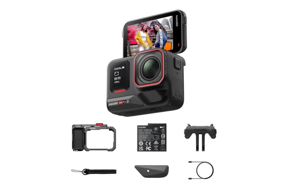 Insta360 Ace Pro 2 Single Battery Xplorer Bundle (black)