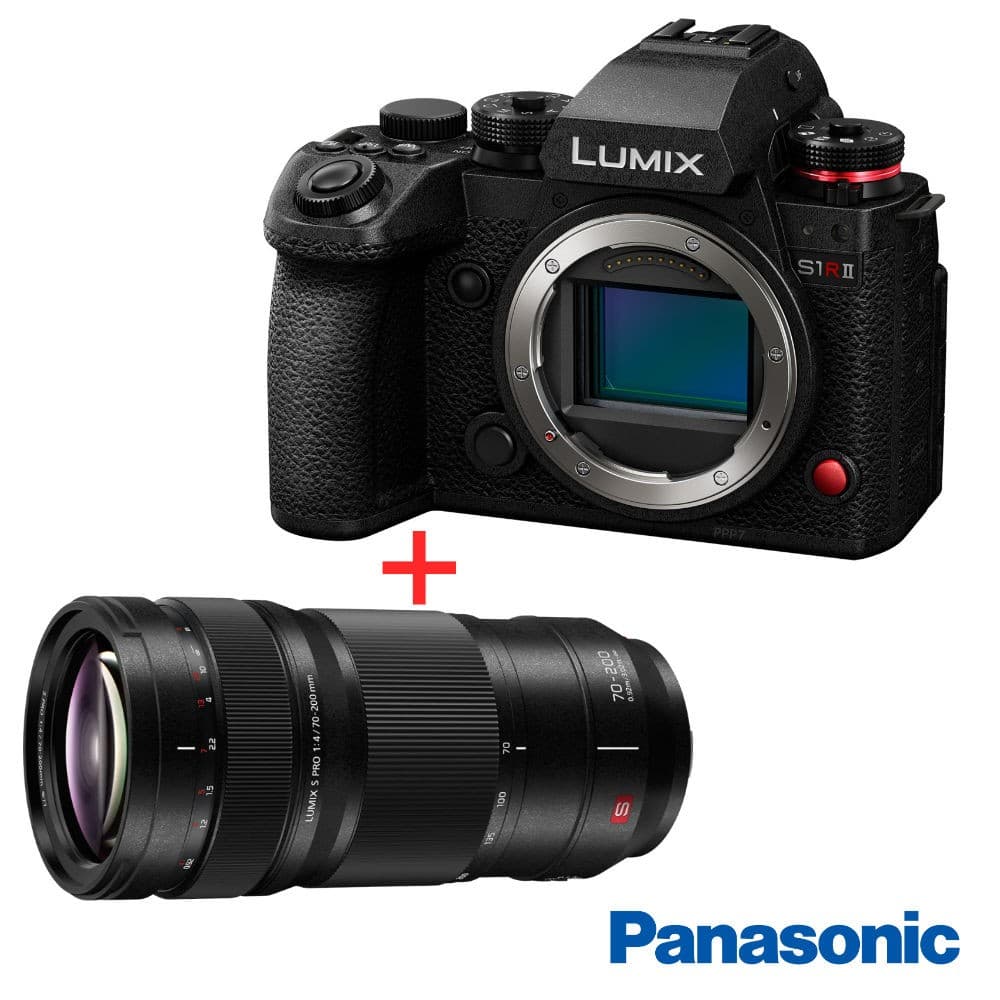 Panasonic LUMIX S1RM2 body + S-R70200E