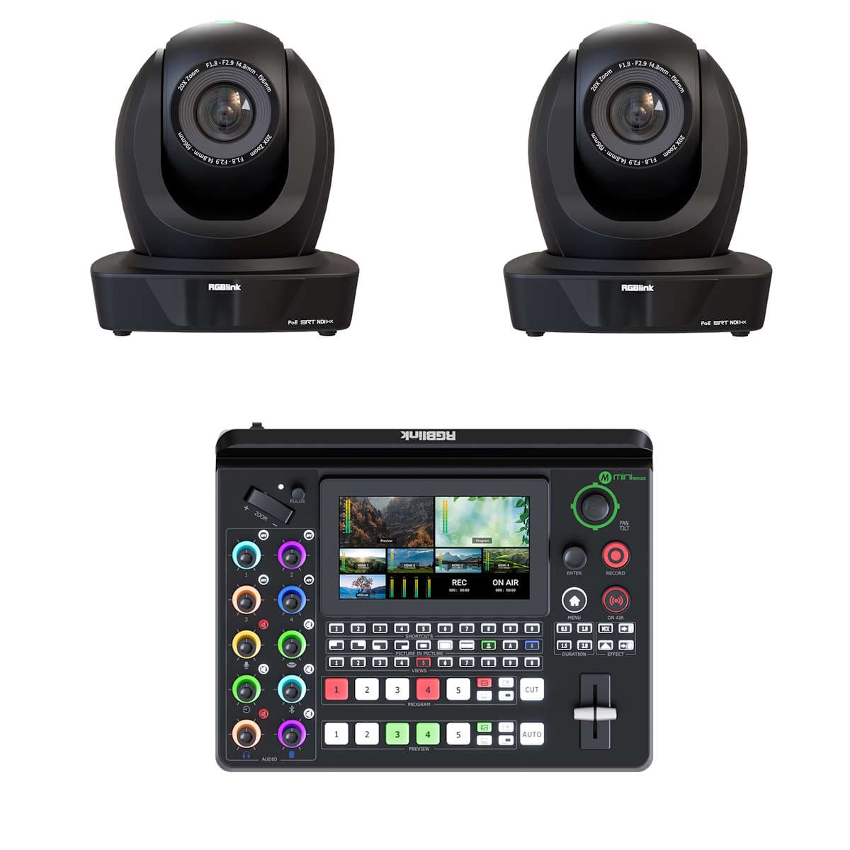 RGBLink streaming video mixer Bundle 3