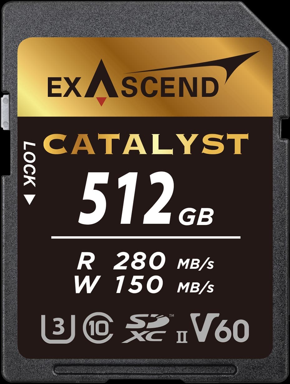 Exascend Catalyst UHS-II SD Card V60 512GB