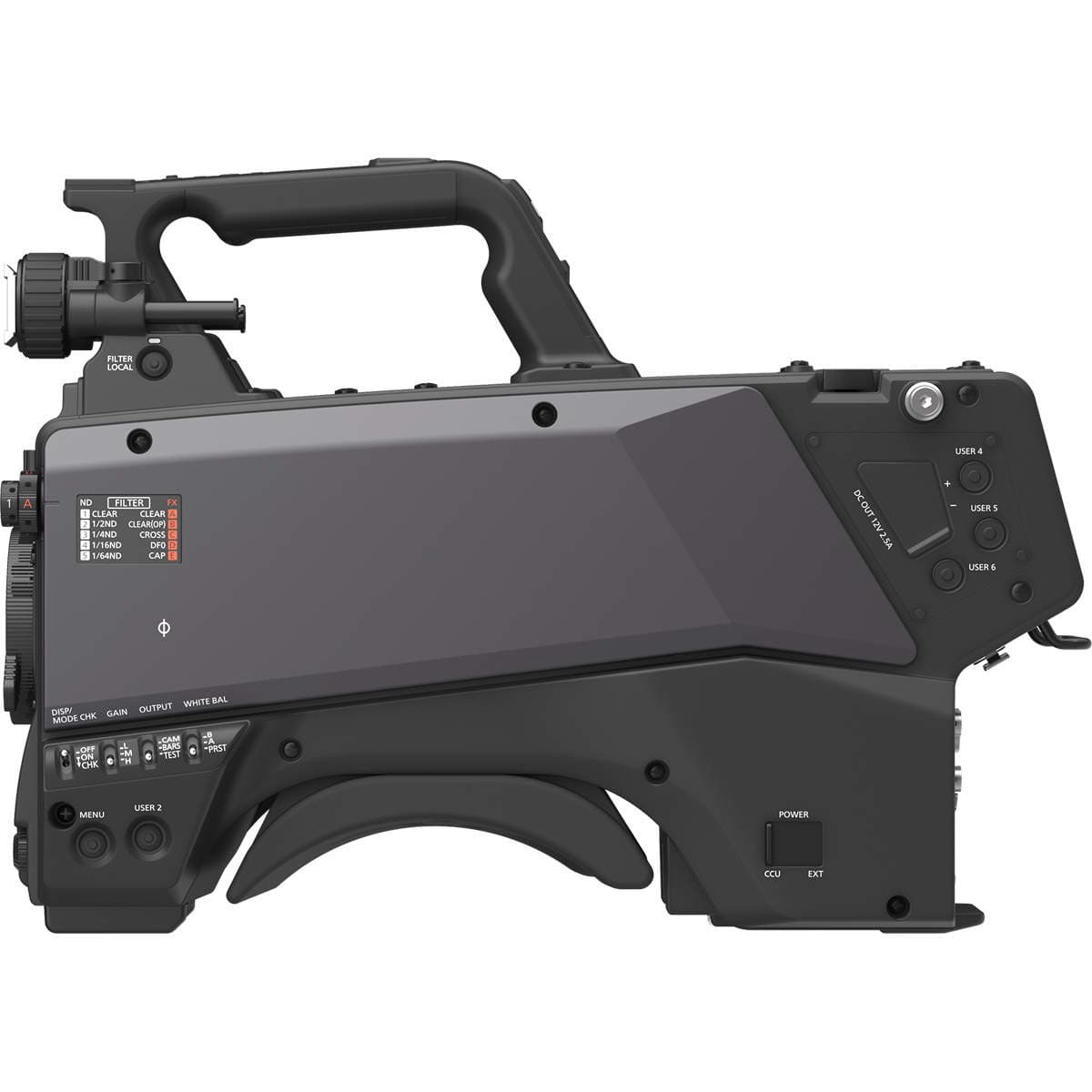 Panasonic AK-UCX100 4K HDR 12G-SDI Studio Camera (Lemo)