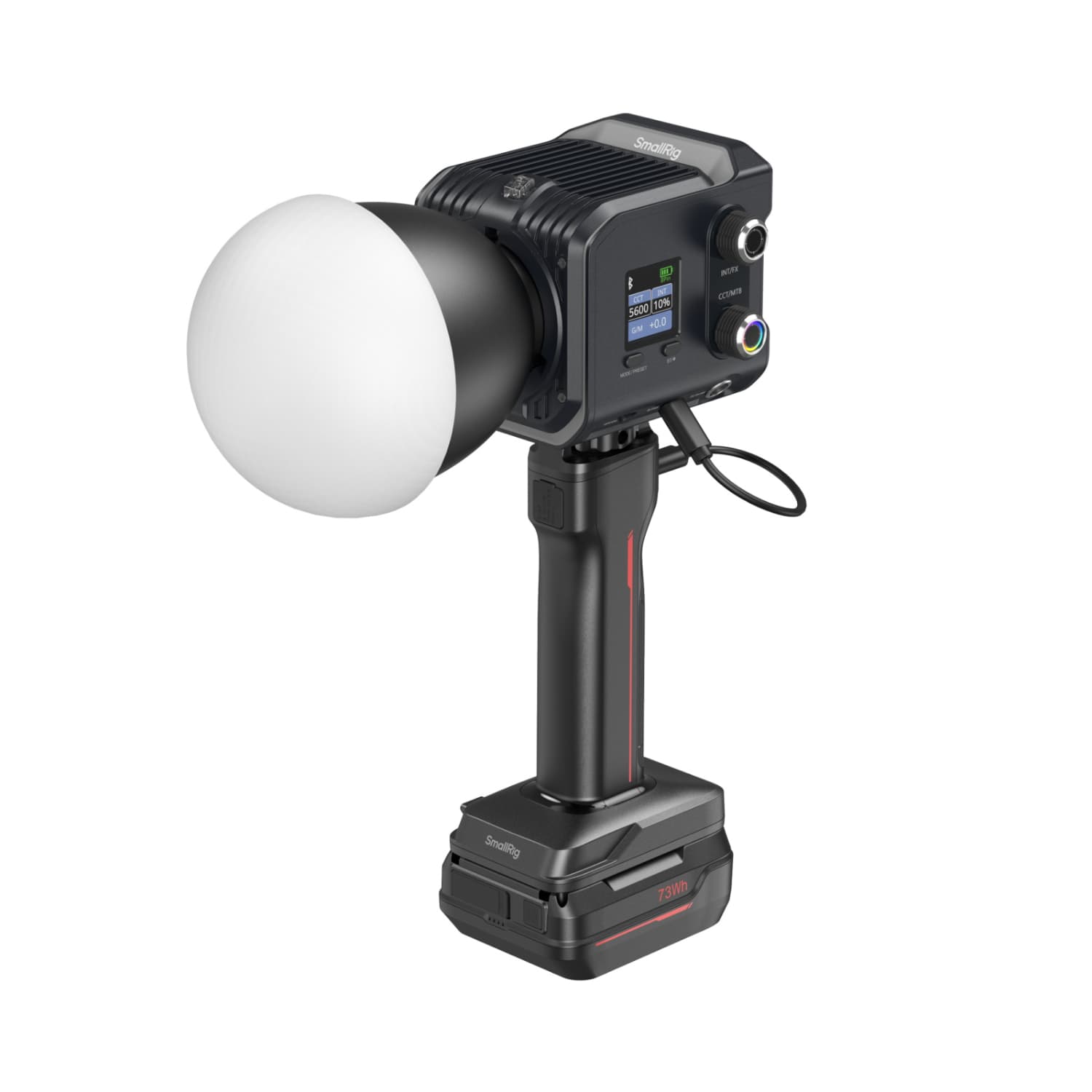 SmallRig RC 100C COB LED Video Light Kit (Ink Blue / With Battery Grip Handle) 5383