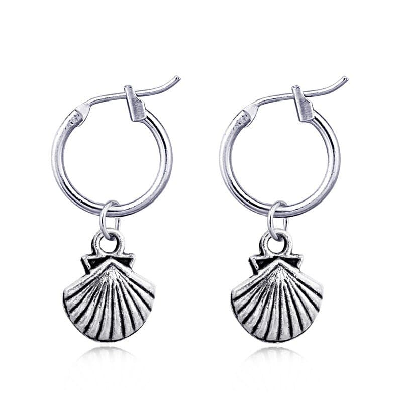 Boucles d'oreilles coquillage