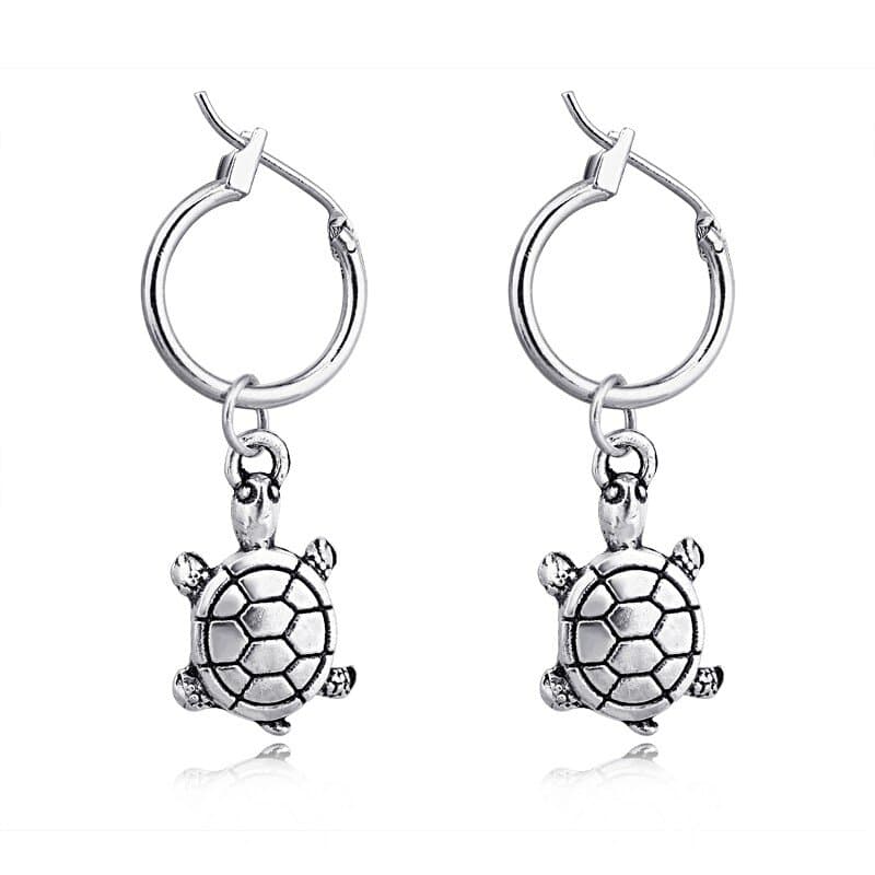 Boucles d'oreilles tortue