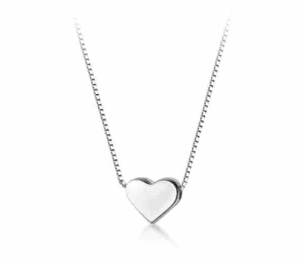 Collier coeur craquant