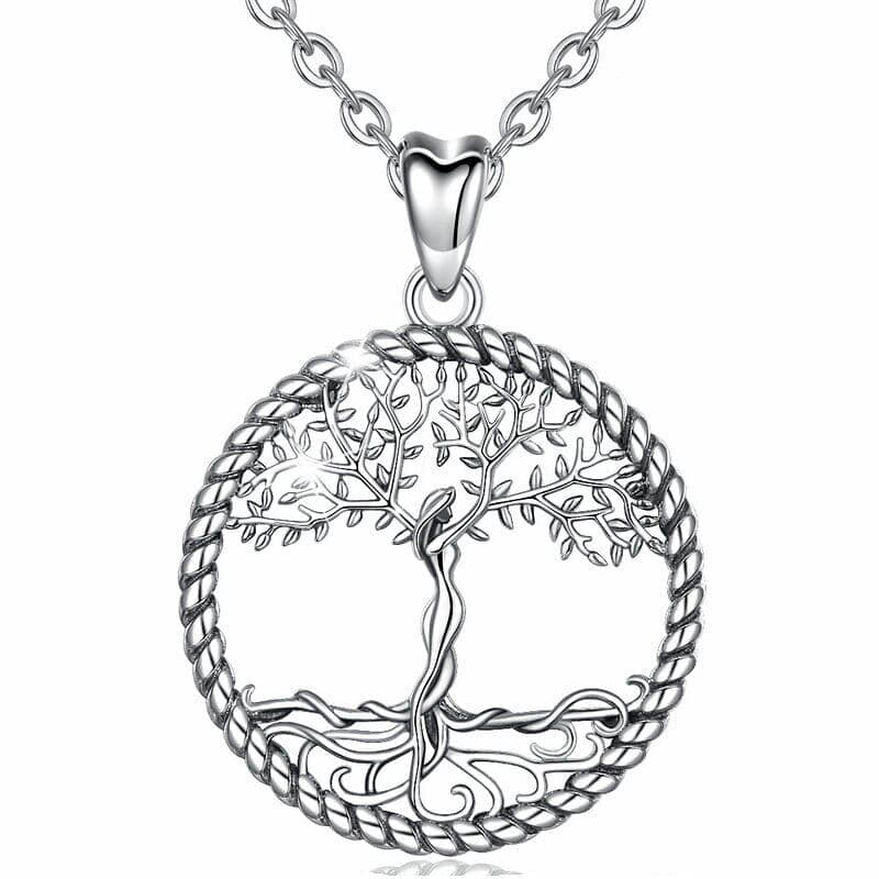 Pendentif arbre de vie argent Eve