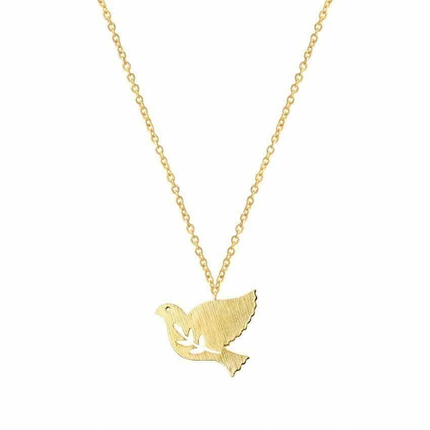 Collier petite colombe