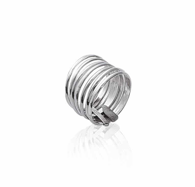 Bague semainier argent - 58