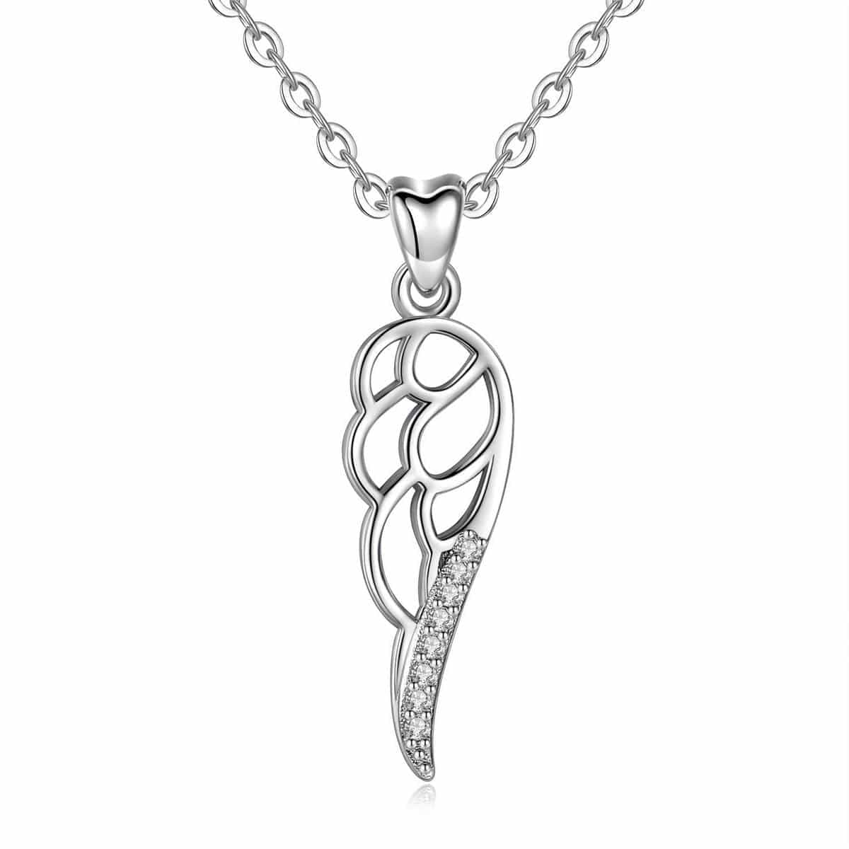 Pendentif aile d'ange en argent 925
