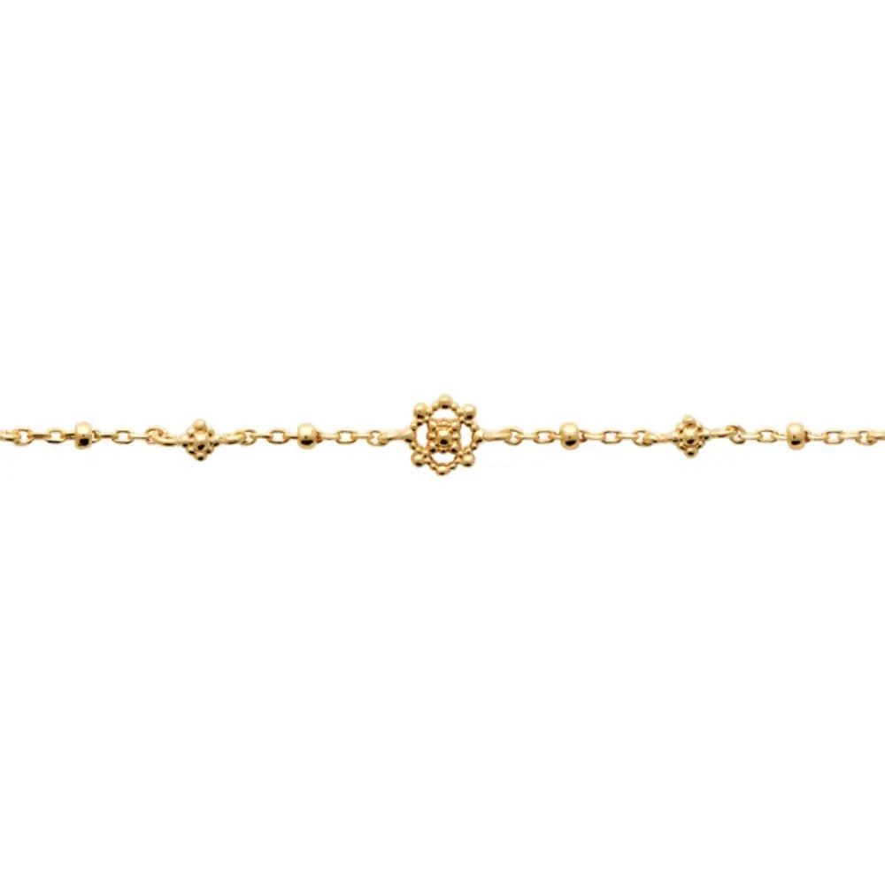 Bracelet plaqué or Zélie