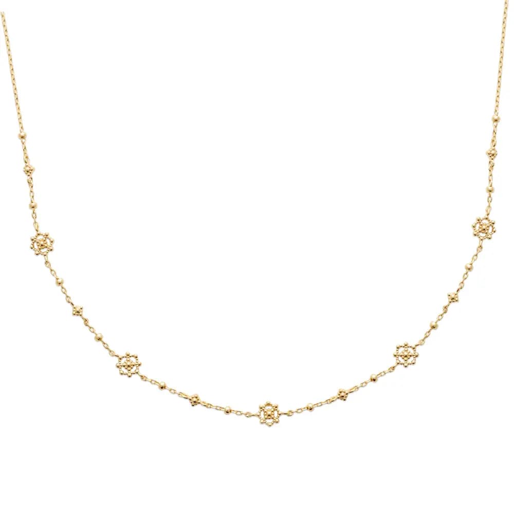 Collier plaqué or Zélie