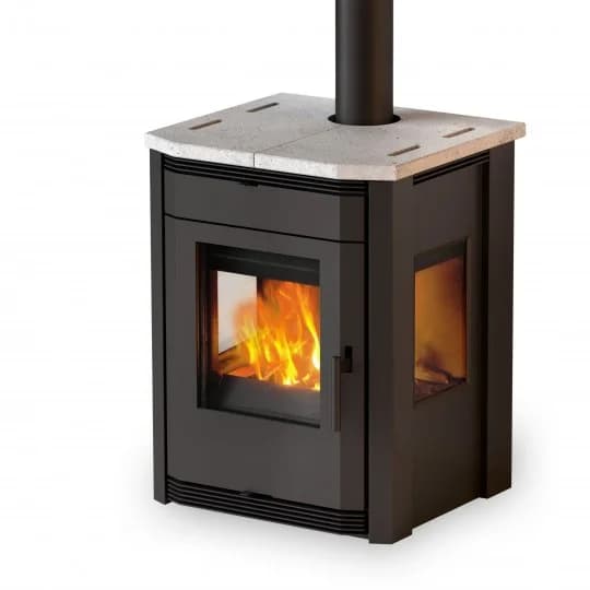 Estufa de Leña 3 Caras MBS Eva