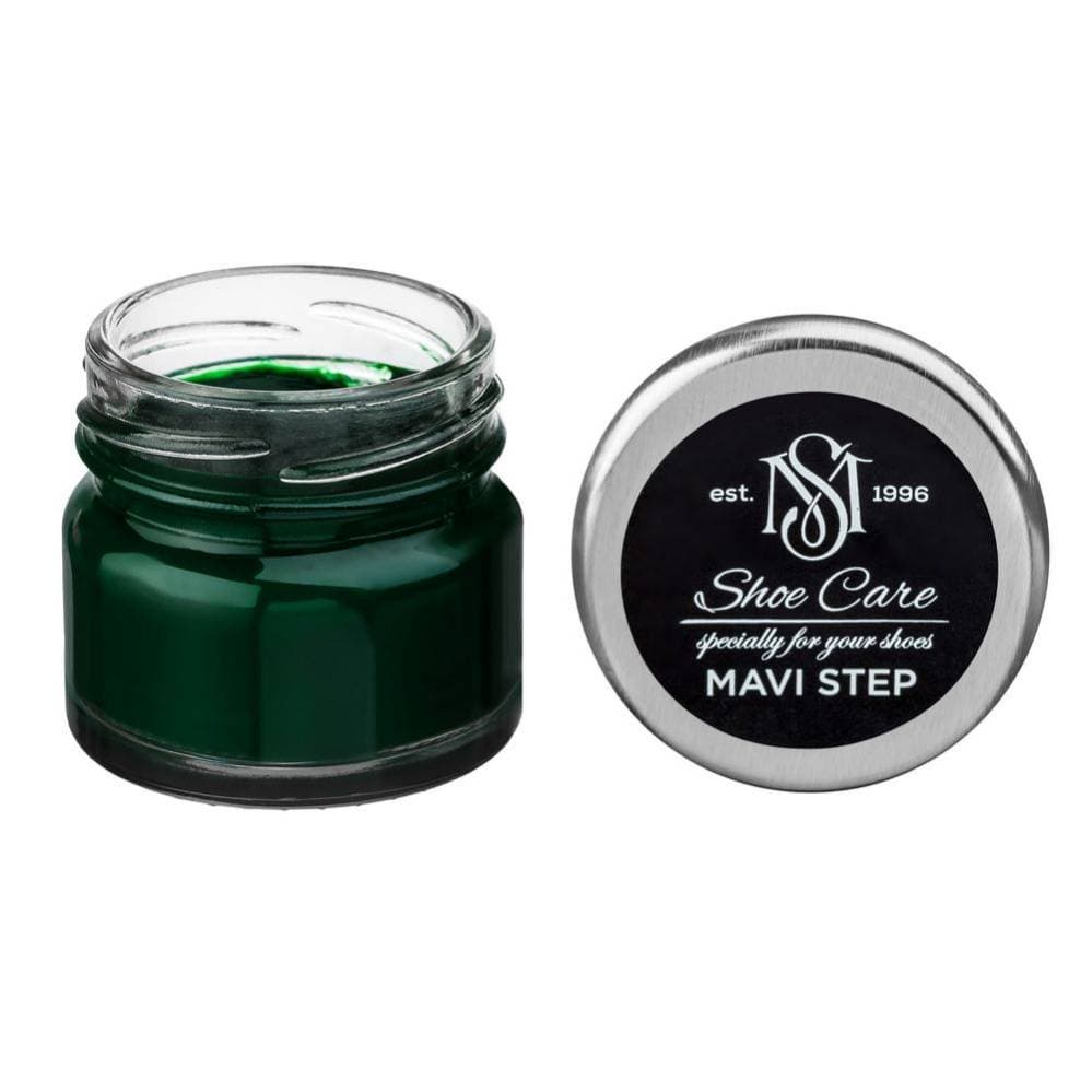 MAVI STEP Creme de Beaute Wax-Based Leather Shoe Cream 113 Green 25 ml