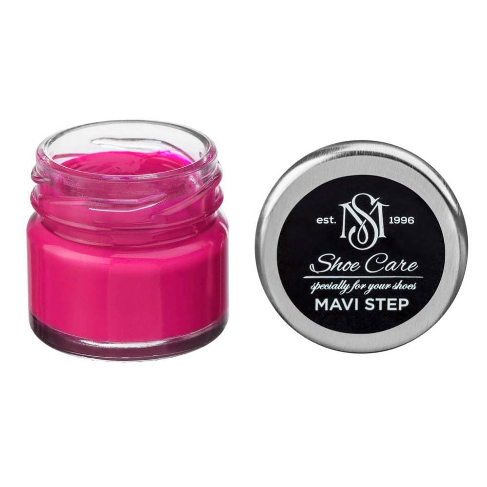 MAVI STEP Creme de Beaute Wax-Based Leather Shoe Cream 125 Fuchsia 25 ml