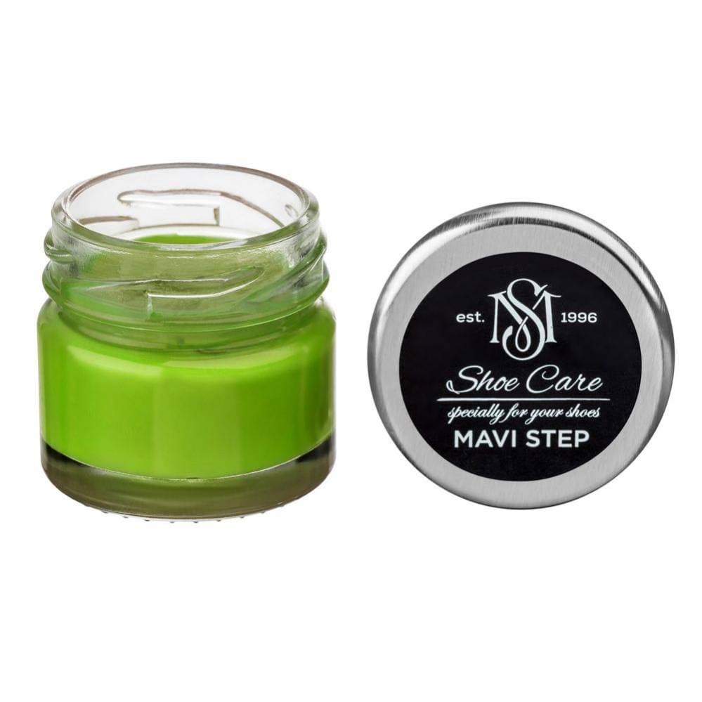 MAVI STEP Creme de Beaute Wax-Based Leather Shoe Cream 132 Herbal 25 ml