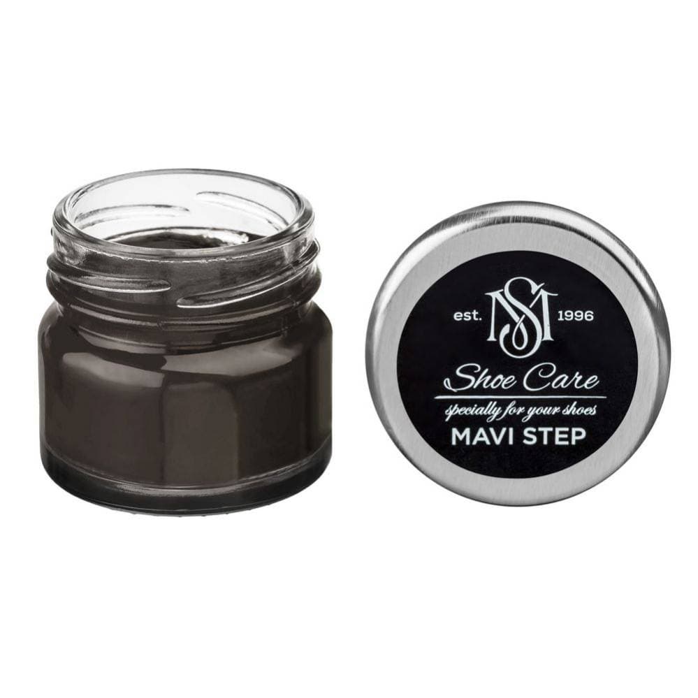 MAVI STEP Creme de Beaute Wax-Based Leather Shoe Cream 141 Wet Asphalt 25 ml