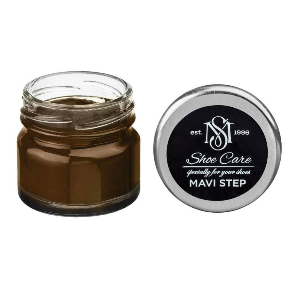 MAVI STEP Creme de Beaute Wax-Based Leather Shoe Cream 152 Espresso 25 ml