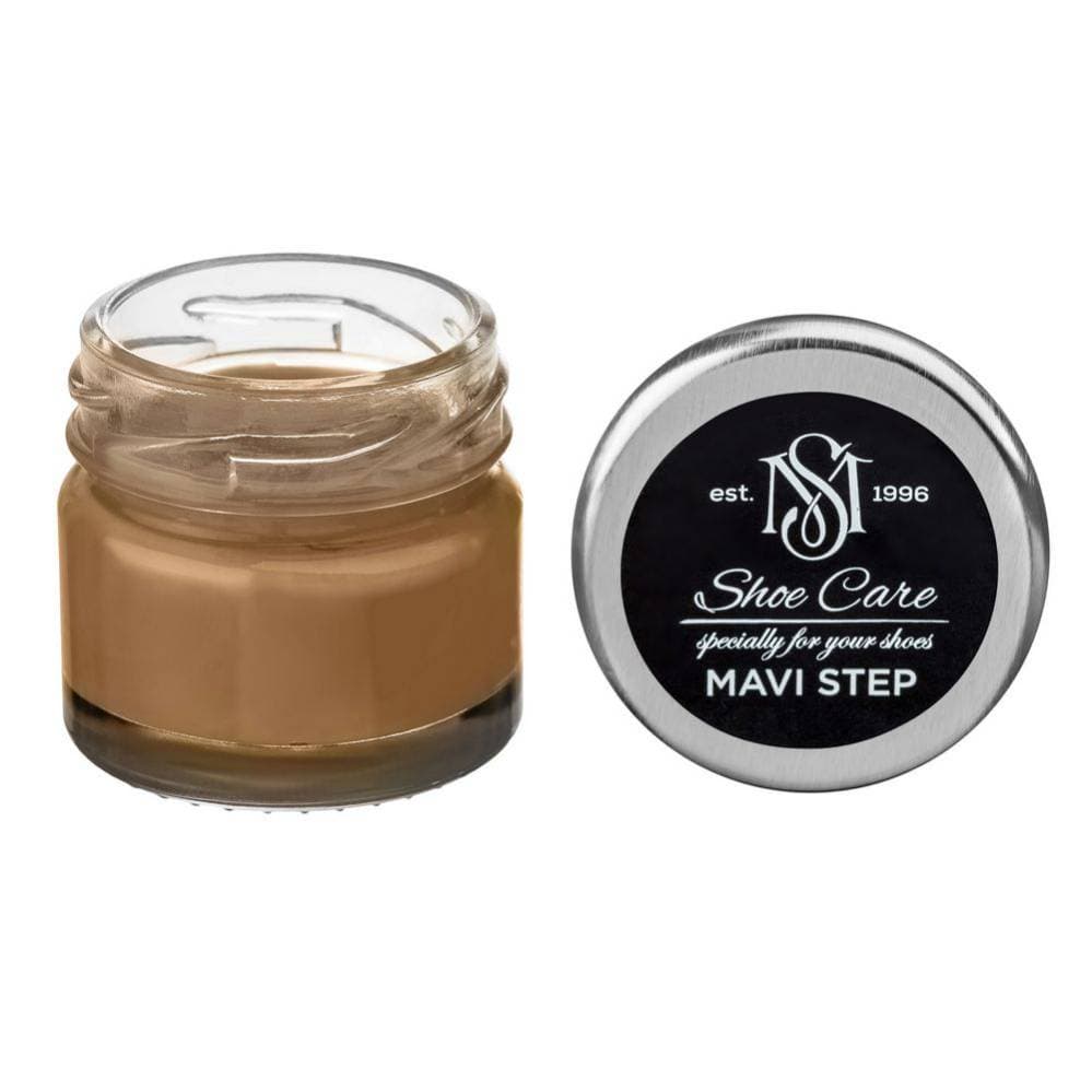 MAVI STEP Creme de Beaute Wax-Based Leather Shoe Cream 178 Beech 25 ml