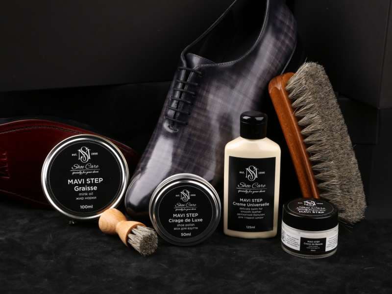 MAVI STEP Smooth Jazz Sextet Leather Shoe Care Kit