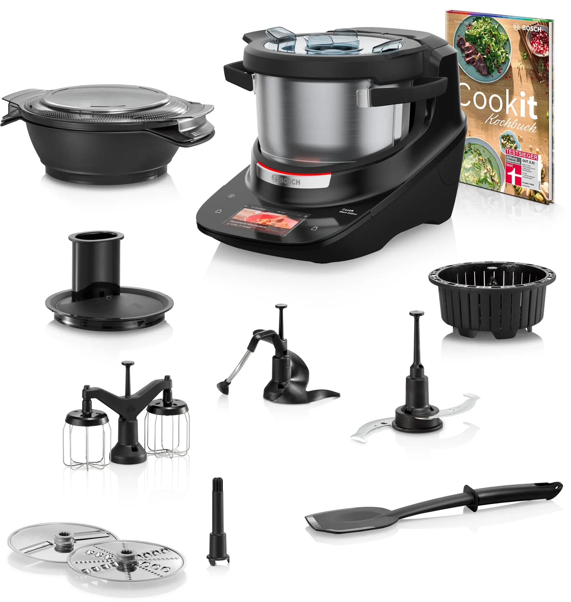 Bosch Cookit Küchenmaschine mit Kochfunktion 3,0 l 200 °C