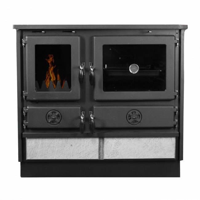 Cocina de Leña / Carbón Hidro Thermo Magnum Esteatita 14,3kW