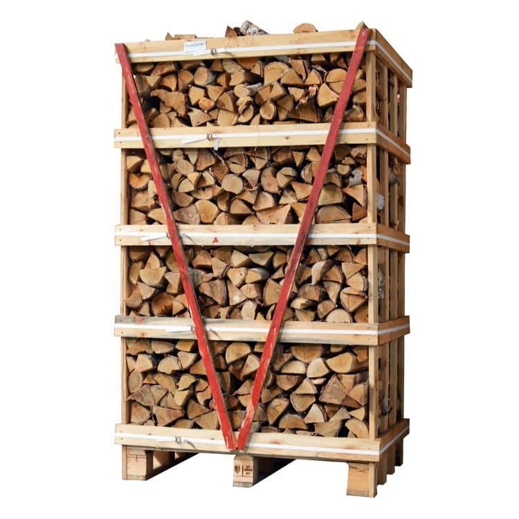 Caja de leña abedul ultra seco