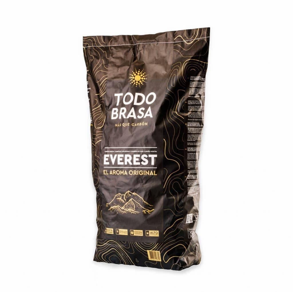 Carbón vegetal Todo Brasa Everest 12 kg