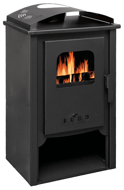 Estufa de leña AMINA – 8,12 kW, hasta 150 m³, clase A